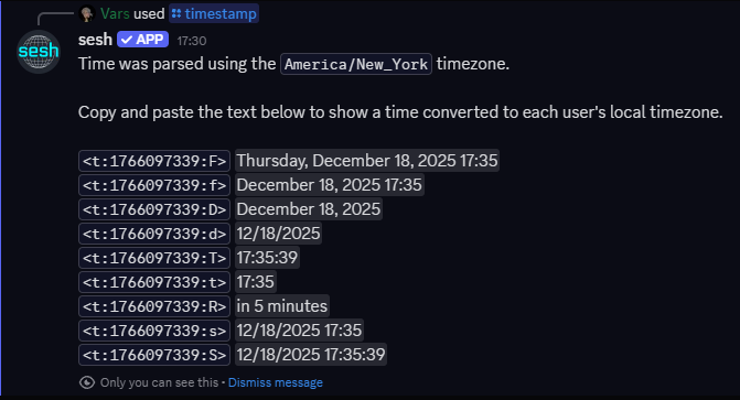 timestamp3 timestamp3
